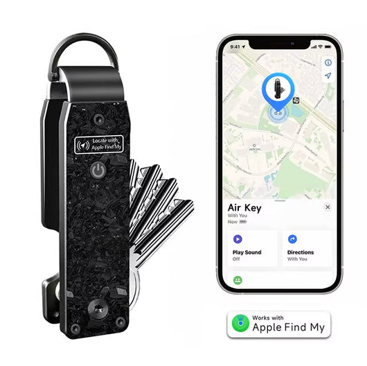 Llavero Inteligente de Aleación de Aluminio con Localizador FindMy - Image 10