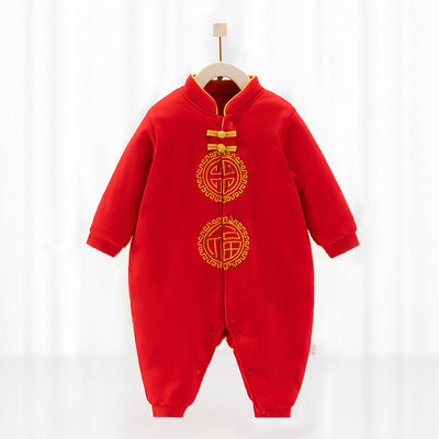 Pijama Enterizo Cálido de Algodón para Bebé Recién Nacido - Image 9