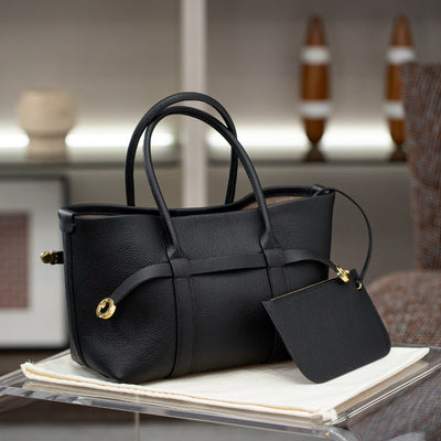 Bolso de Cuero Genuino con Asa Simple para Mujer - Image 8