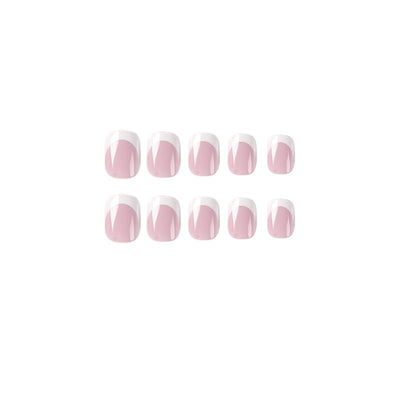 Parches de Uñas Francesas Borde Blanco - Uso Prolongado - Image 5