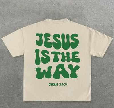 Playera Oversized Hombre Child Of God con Patrón Gótico NDY - Image 8