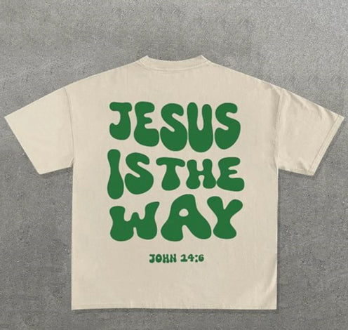 Playera Oversized Hombre Child Of God con Patrón Gótico NDY - Image 8