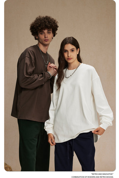Camisa Manga Larga Cuello Redondo para Hombre - Image 10