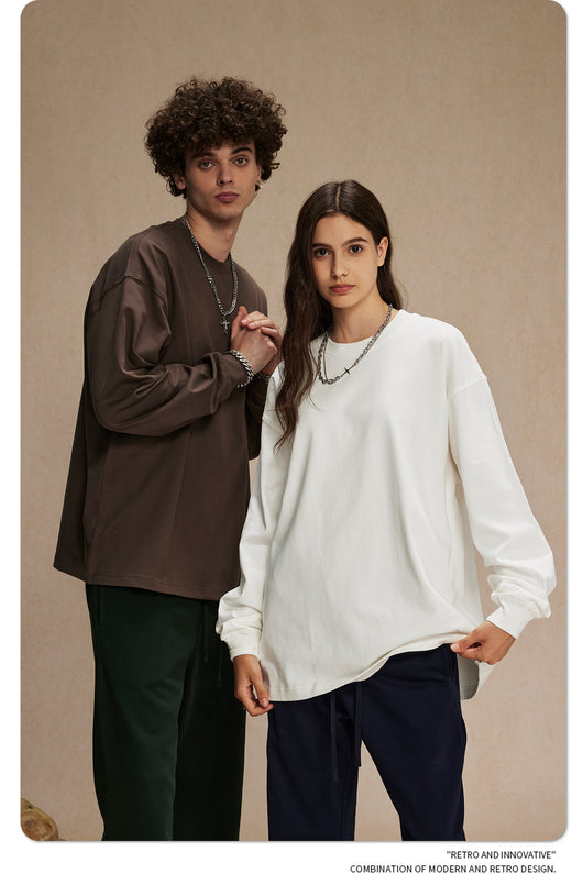 Camisa Manga Larga Cuello Redondo para Hombre - Image 10