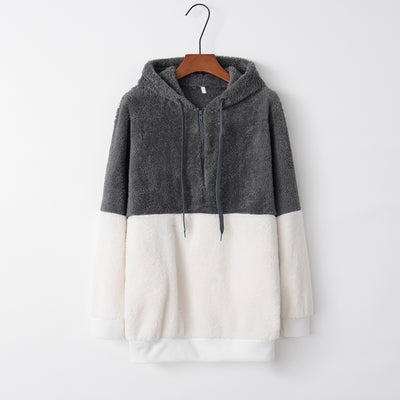 Sudadera Casual con Capucha y Detalles de Cuerda para Mujer - Image 2