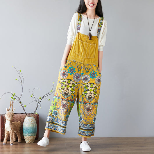 Pantalones Denim Estampados de Pierna Ancha - Image 11