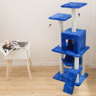 Árbol Rascador Multicapa para Gatos con Plataformas de Juego - Image 15