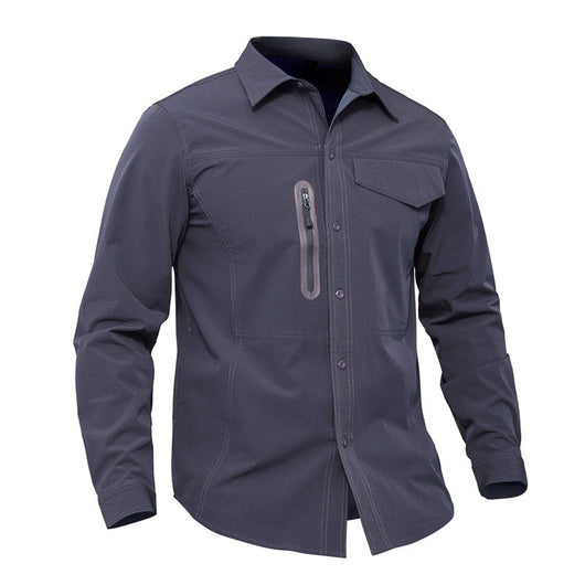 Camisa Táctica Outdoor Secado Rápido con Stretch para Hombre - Image 4