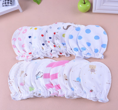 Manoplas Antiarañazos de Algodón Estampadas para Bebé - Image 7
