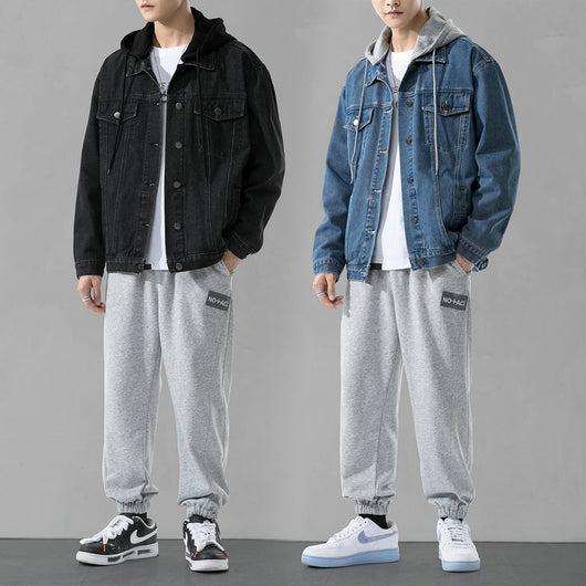 Traje de Tres Piezas en Denim para Hombre - Colección Otoño