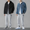 Men's Three-Piece Denim Suit - Autumn Collection