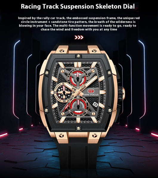 Reloj Hombre Arc Espejo Multicapa Hueco - Image 18