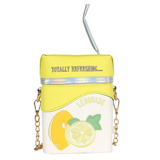 Bolso Bandolera Frutal Bordado - Fresa y Limón - Image 3