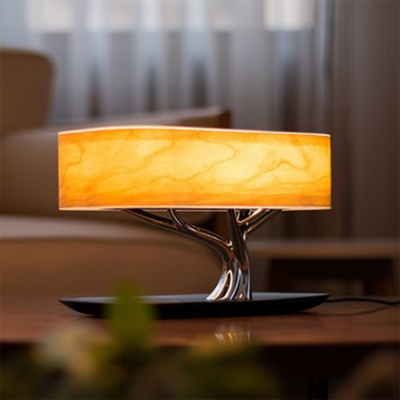 Lámpara de Escritorio Árbol LED con Cargador Inalámbrico y Parlante Bluetooth - Image 12