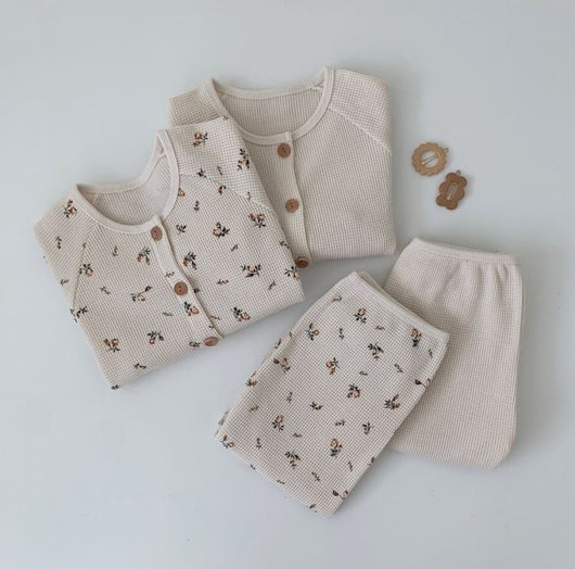 Conjunto de Pantalón y Top Texturizado en Waffle - Image 8