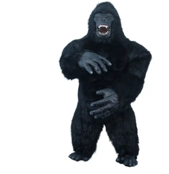 Disfraz Inflable King Kong - Traje de Gorila Gigante con Pelaje - Image 5
