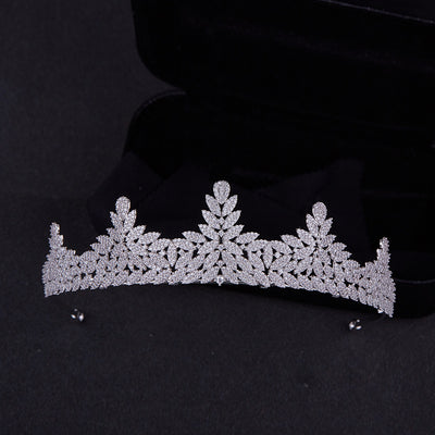 Tiara Nupcial Elegante - Accesorios para el Cabello de Novia Estilo Europeo - Image 3