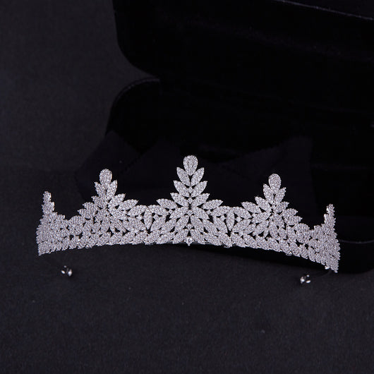 Tiara Nupcial Elegante - Accesorios para el Cabello de Novia Estilo Europeo - Image 3