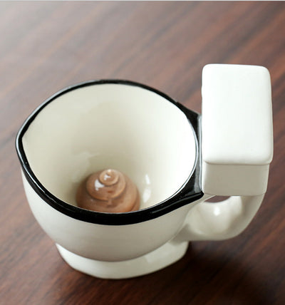 Taza de Cerámica Inodoro con Asa - Taza de Café Divertida para Regalos - Image 11