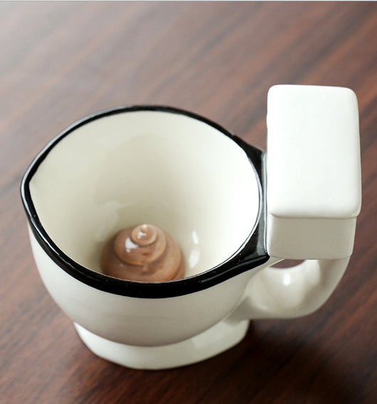 Taza de Cerámica Inodoro con Asa - Taza de Café Divertida para Regalos - Image 11
