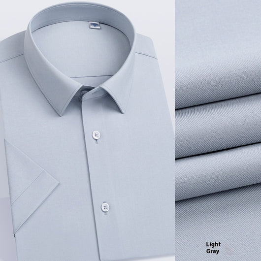 Camisa de Seda de Morera para Hombre - Impermeable y Sin Planchado - Image 11