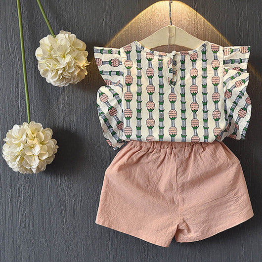 Conjunto Infantil de Niña: Playera y Pantalón Cómodo - Image 17
