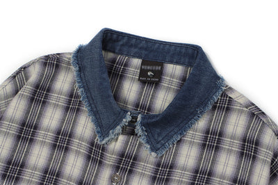 Camisa Manga Larga con Parches Bordados para Hombre - Image 7