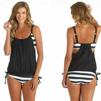 Bikini Clásico Dos Piezas Estilo Resort - Corte Conservador - Image 8
