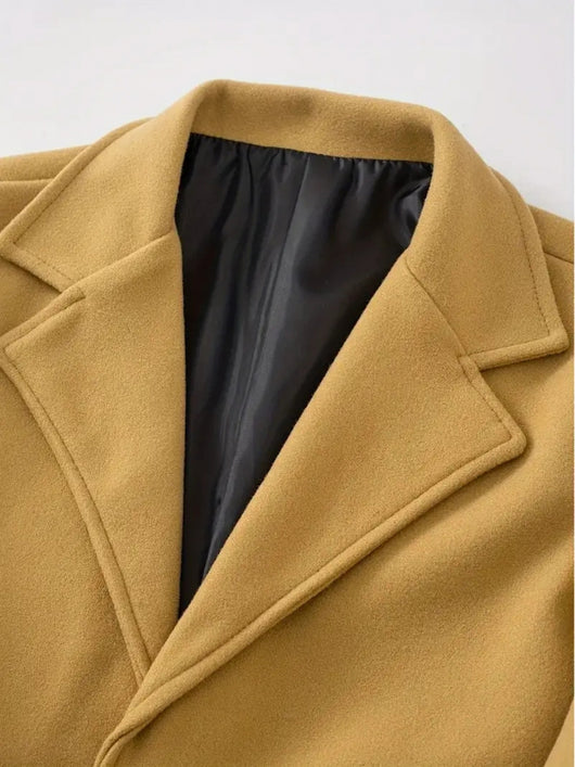 Abrigo Slim Fit con Solapa Europea - Corte Moderno y Elegante - Image 30