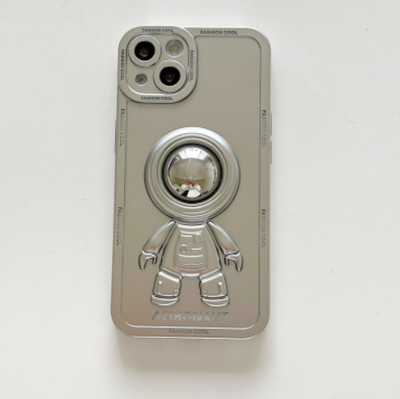 Funda Astronauta 3D con Galvanizado Espejo para Celular - Image 9