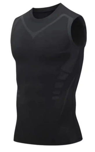 Camiseta Deportiva Ajustada de Manga Corta para Fitness - Image 8