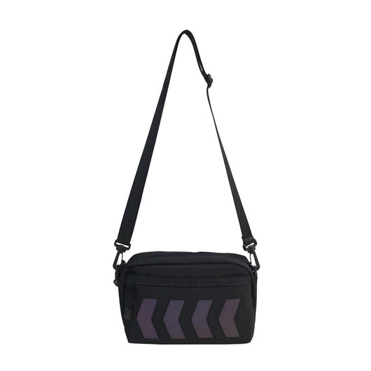 Bolsa de Herramientas Reflectante Tide - Mochila Casual Coreana con Bandolera