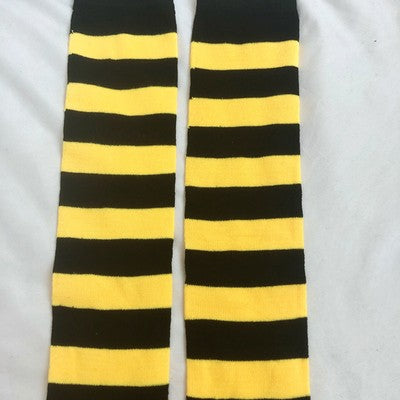 Calcetines Rayas Hot Girl Estilo Y2K Harajuku Streetwear Pierna Fina - Image 4