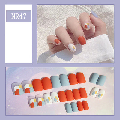 24 Parches de Diseño de Uñas Reutilizables y Desprendibles - Image 7