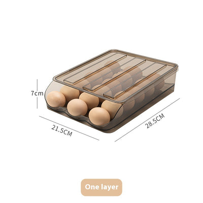 Organizador de Huevos Transparente Multiusos para Cocina - Image 5