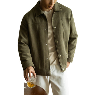 Abrigo Ejecutivo de Textura Americana para Hombre - Image 5