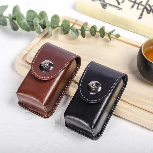 Estuche de Cuero para Hombre - Portátil y Elegante - Image 2