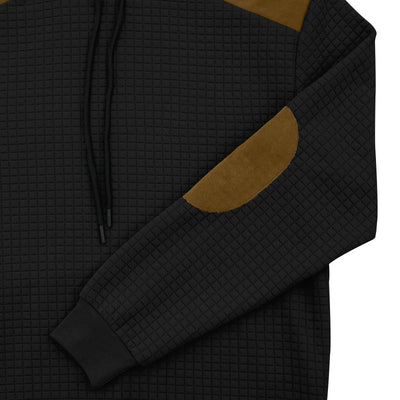 Sudadera con Capucha de Bloques de Color y Textura Jacquard para Hombre - Image 11