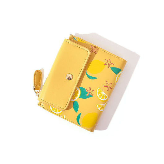 Billetera Compacta de Tres Compartimentos con Monedero para Mujer - Image 7