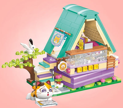 Puzzle 3D Casa de Postres Ciudad Colorida - Modelo Educativo Infantil - Image 37