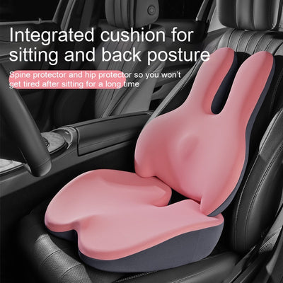 Cojín Elevador Lumbar para Asiento de Conductor - Respaldo Acolchado Universal