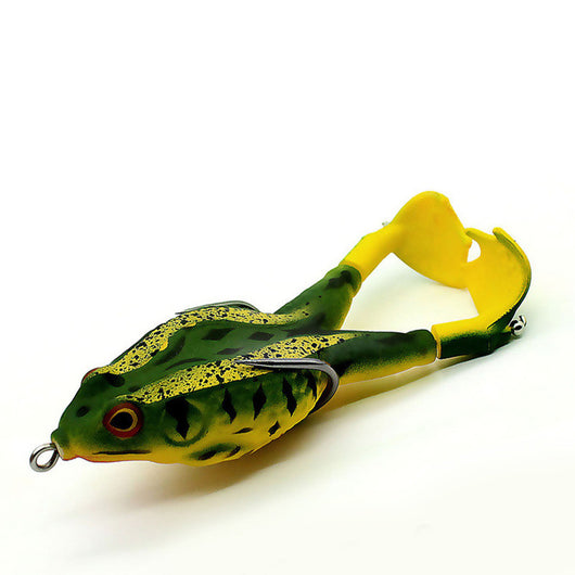 Set de Ranas Artificiales Rotativas de Dos Patas para Pesca - Image 14