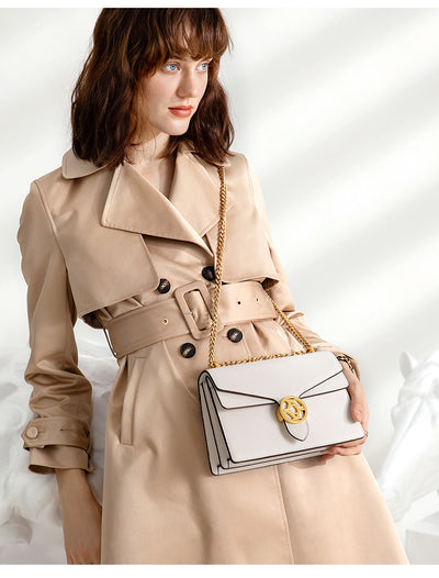 Bolso Bandolera de Moda con Cadena Dorada para Mujer - Image 8