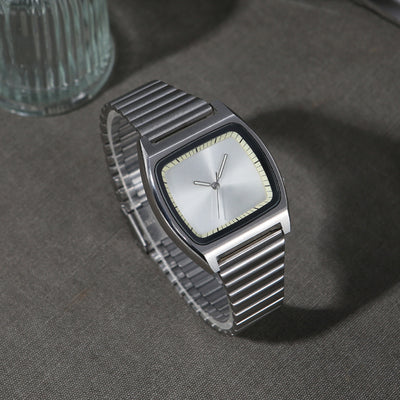 Reloj de Pulsera Minimalista Cuadrado sin Logo - Diseño Versátil - Image 30