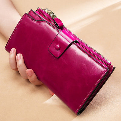 Cartera Larga Multifuncional para Mujer - Billetera, Monedero y Organizador de Tarjetas - Image 10