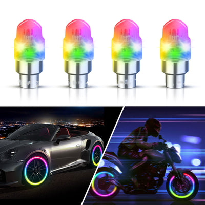 Luces LED para Llantas de Auto - Iluminación Personalizada