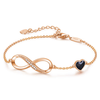 Pulsera de Plata Esterlina para Mujer - Amor Eterno Minimalista - Image 19