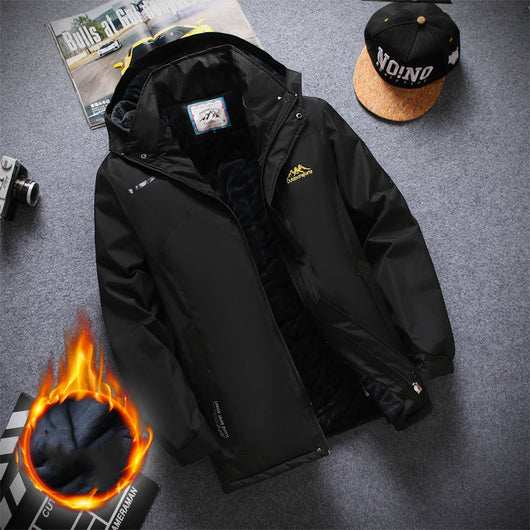 Chaqueta de Invierno Acolchada para Hombre - Abrigador Perfecto para Padres - Image 17