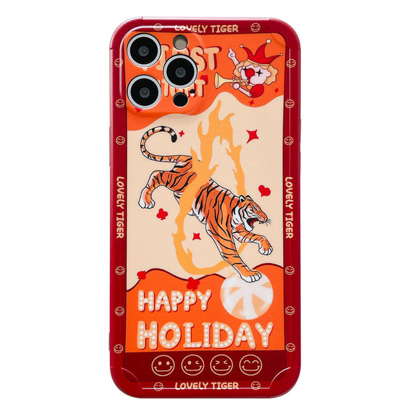 Funda para iPhone Circo Creativo Frosted - Diseño Exclusivo para Niñas
