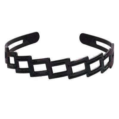 Diadema de Moño con Efecto Spray Negro para Mujer - Image 15